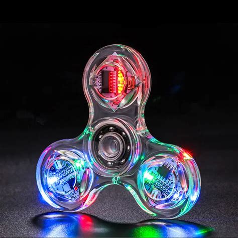 led light fidget spinner|ornament spinners for led lights.